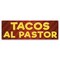 Signmission Tacos Al Pastor Banner Concession Stand Food Truck Single Sided B-72-30163 - alternate 1